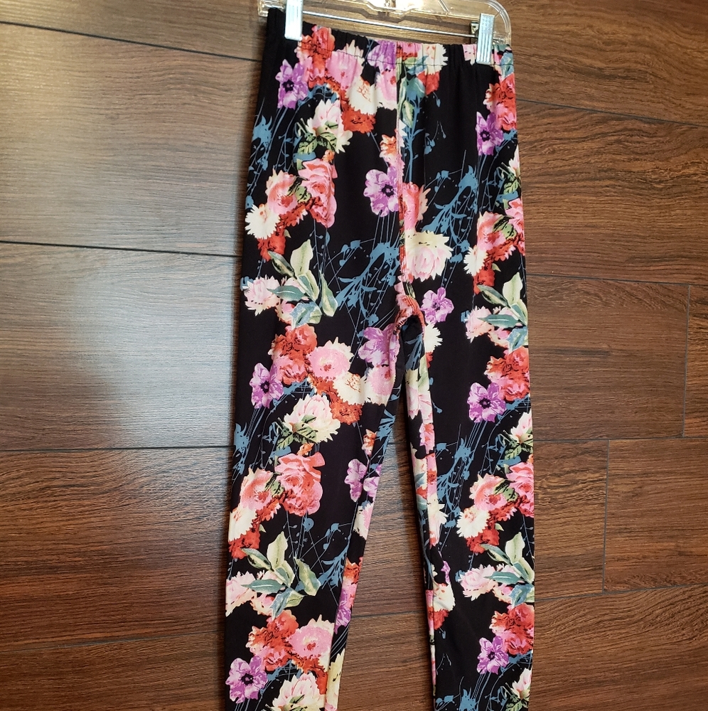 Flower Print Leggings